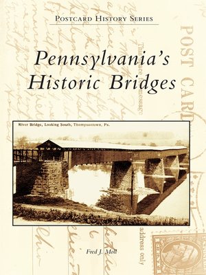 cover image of Pennsylvania's Historic Bridges